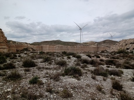 ALABASRTOVÉ LOMY NEDALEKO FUENTES DE EBRO